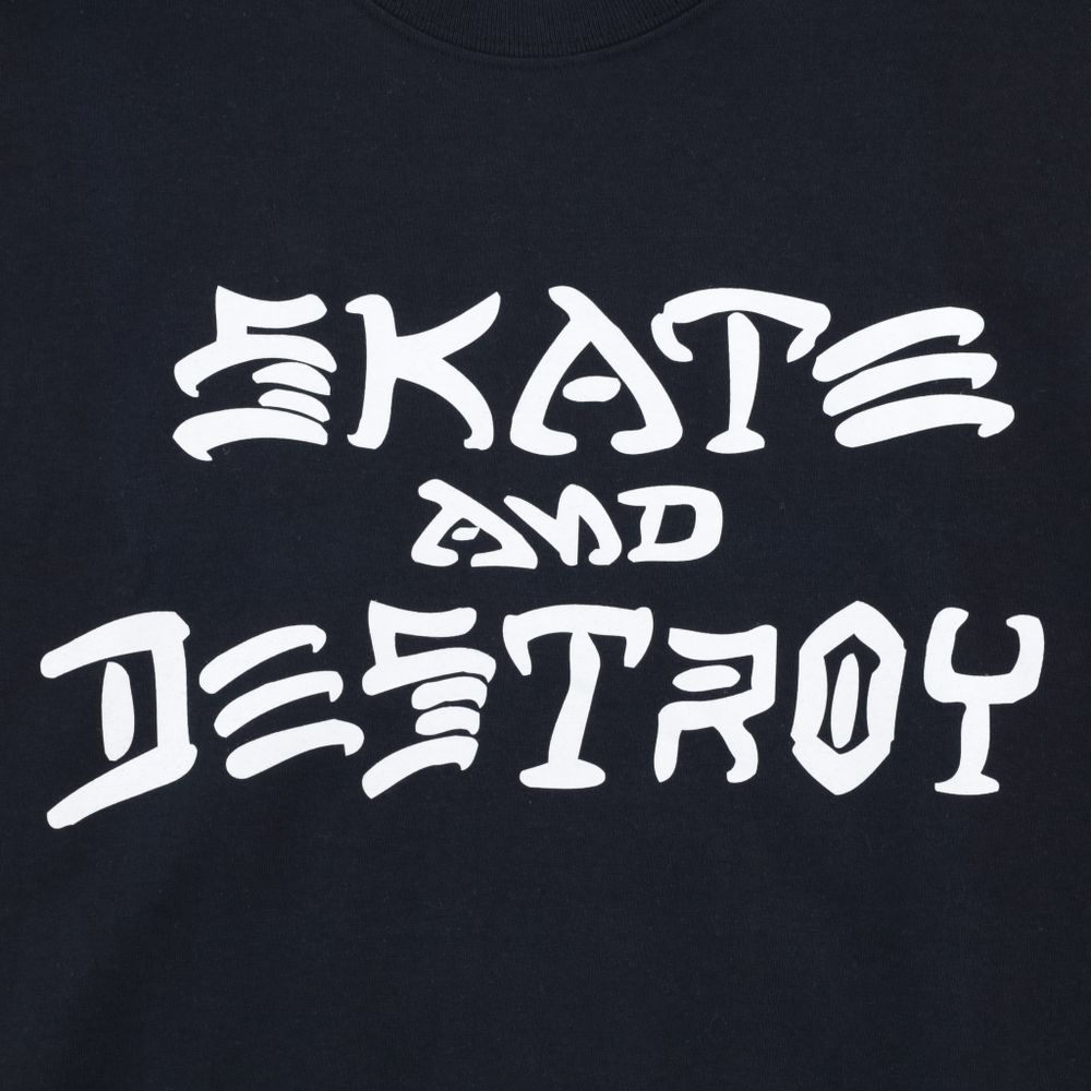 Футболка Thrasher Skate &amp; Destroy (black)