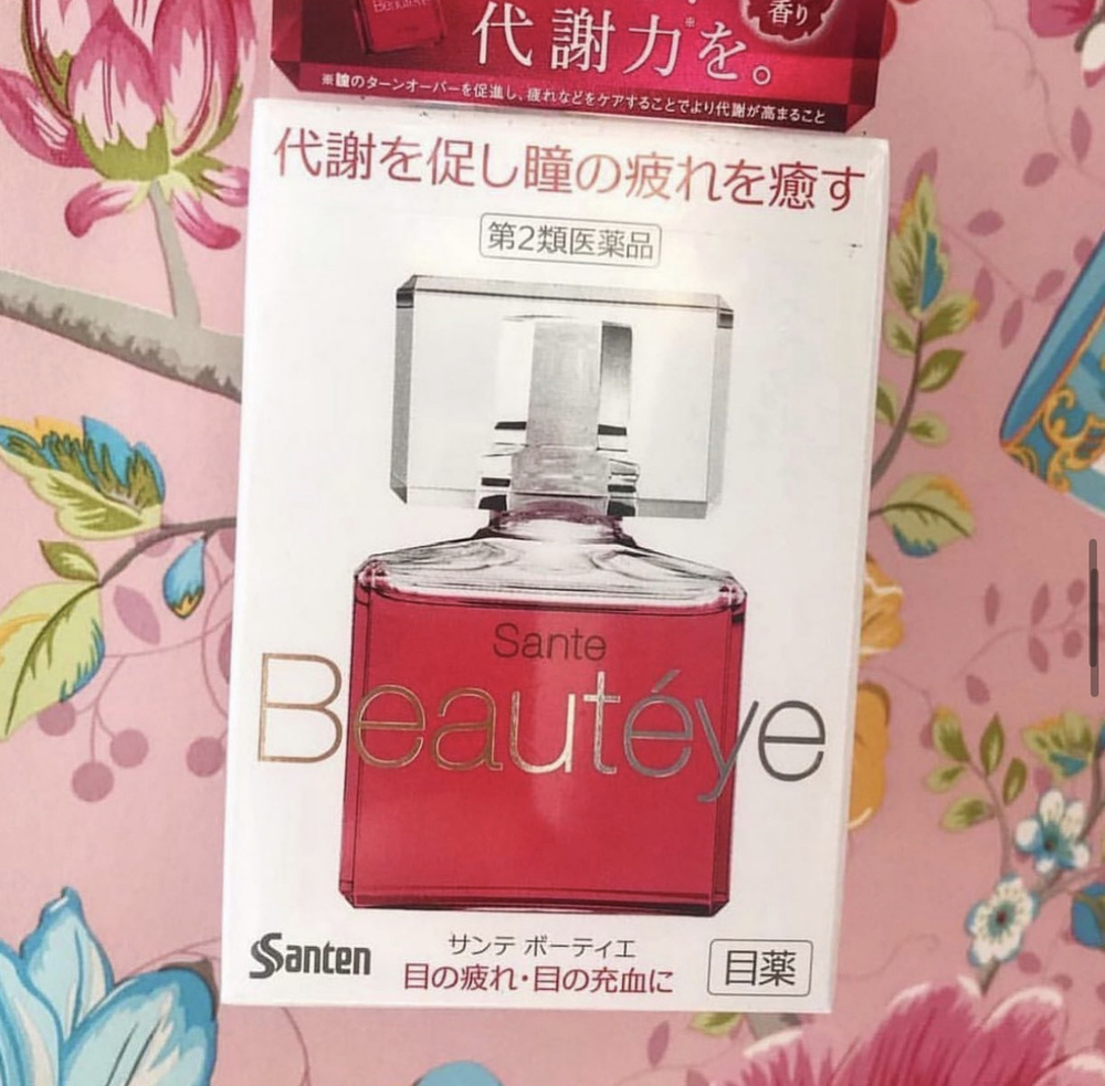 Sante Beauteye - капли от усталости для придания свежести и ясности глазам, аромат розы, 12 мл.