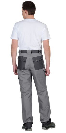 Брюки "Сириус-Вест-Ворк" (серый/т.серый)