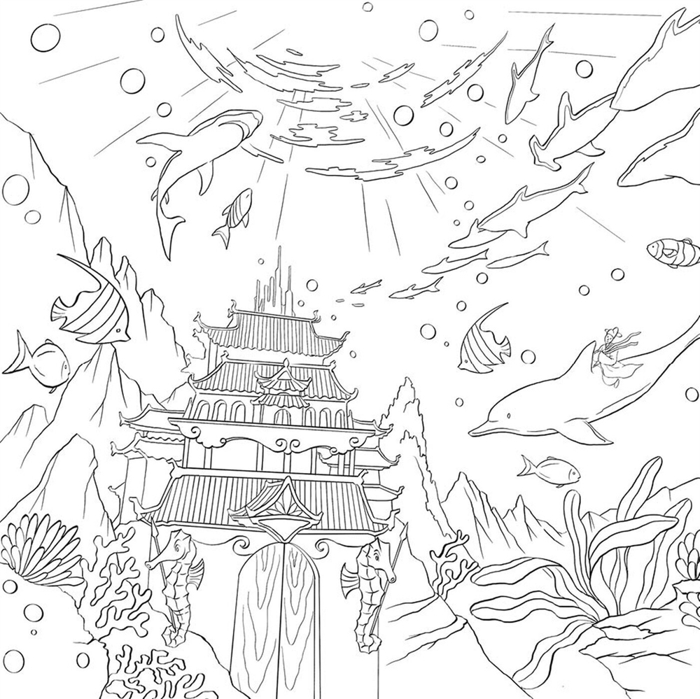 Once upon a time. Coloring Book