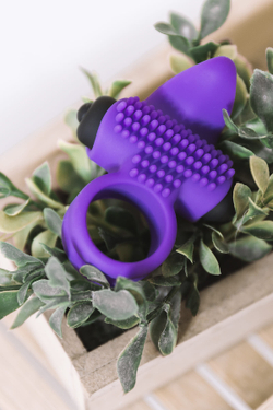 Adrien Lastic Bullet Lastic Ring - Эрекционное кольцо с вибрацией