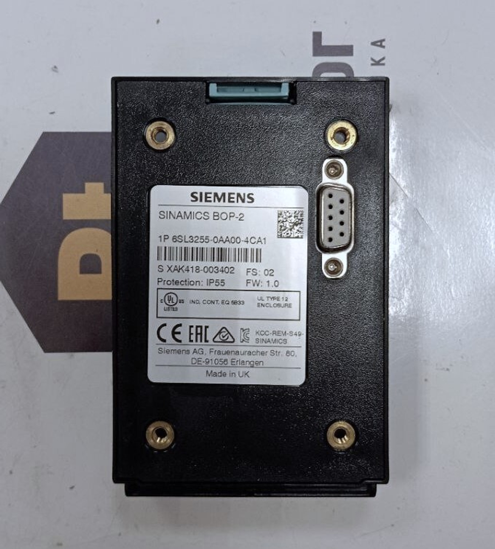 Siemens 6SL3255-0AA00-4CA1 с хранения