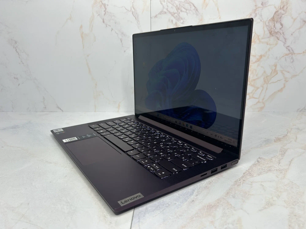 Ноутбук Lenovo Yoga Slim 7-14IIL05 Конфигурация: Intel Core i7 1065G7 1.3 ГГц/16 ГБ/512 ГБ SSD/Intel Iris Plus Graphics/Windows 11 Домашняя/14"/1920x1080 пикс./A1