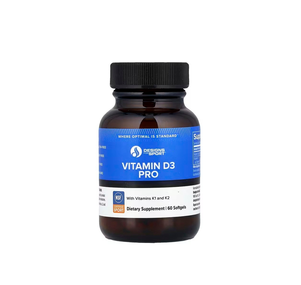 Designs For Sport - Vitamin D3 Pro 60 softgels