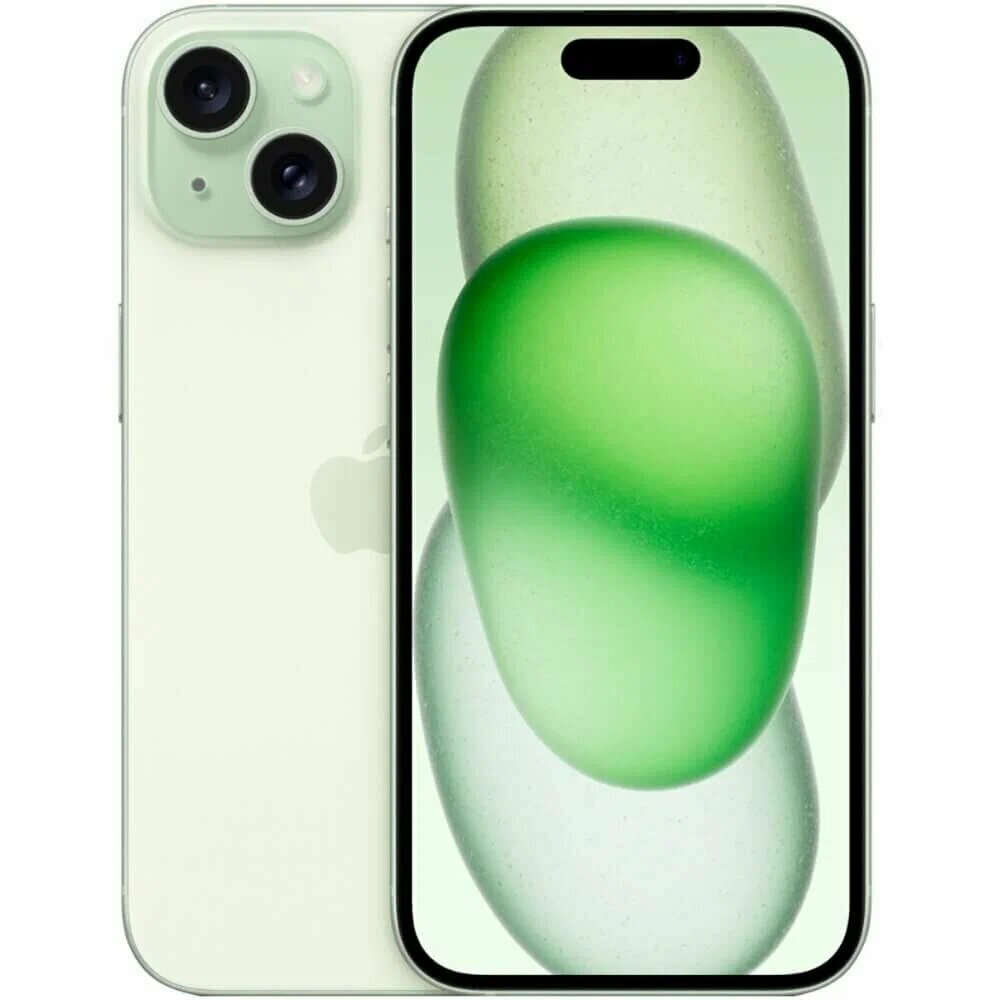 Смартфон Apple iPhone 15, 256 ГБ, Green, nanoSIM+eSIM