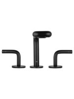 Смеситель для раковины высокий WONZON & WOGHAND LOOP, Черный матовый (WW-131-00-508)