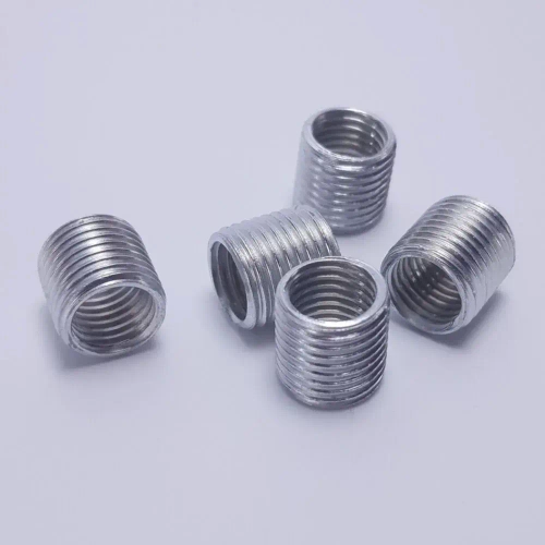 Гайка втулка резьбовая переходник м8 на м10, гайка с внутренней резьбой м8 и наружной м10, высота 10 мм, 5 шт.