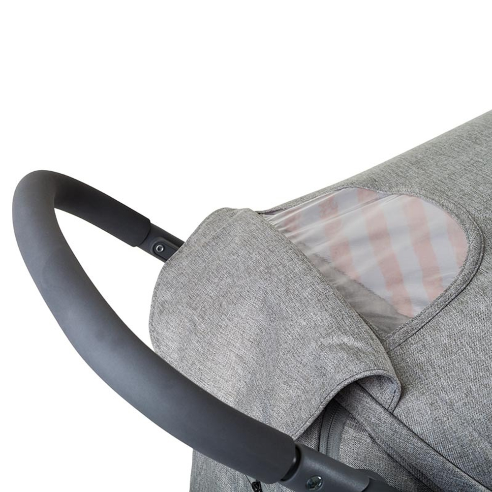 Коляска детская "KIRA Trends" RA055 Lines Peach