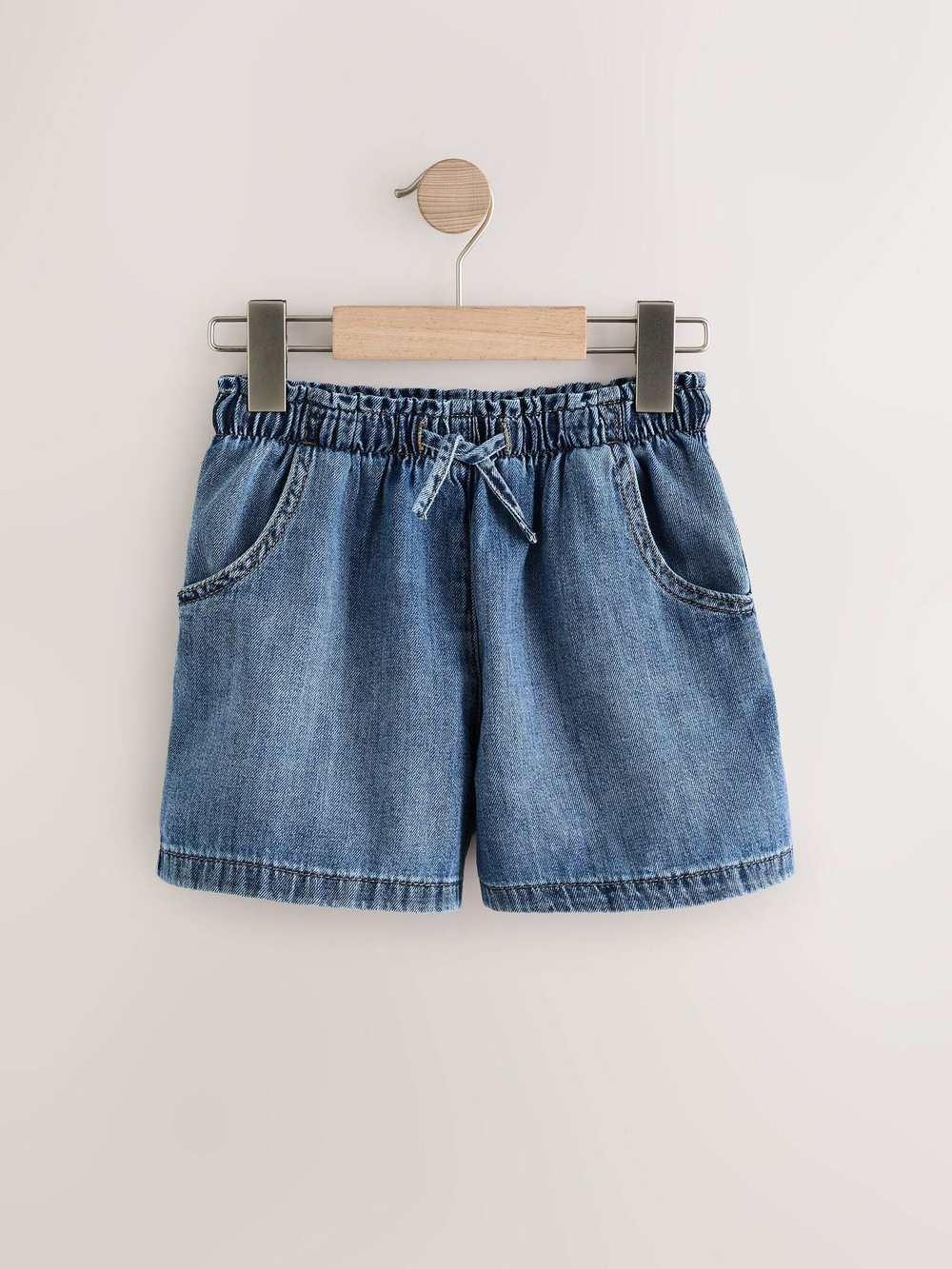 Шорты джинсовые для девочки Next E35-574, 2 шт., Синий