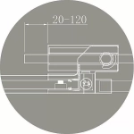 Душевой уголок Cezares Slider 99х95 SLIDER-AH-1-100-90/100-C-NERO стекло прозрачное/профиль черный матовый