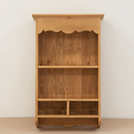 Шкаф навесной Прованс 2 ящика для кухни и ванной из массива сосны, бежевый