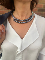 Чокер memory из бензинового жемчуга