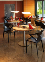 Кресло пластиковое Papatya Ego-K, черный