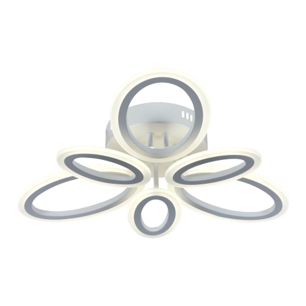 Светильник потолочный Rivoli Kora 6048-106 светодиодный с пультом 96 Вт 3000К-6000К LED модерн | Интерьерные светодиодные светильники