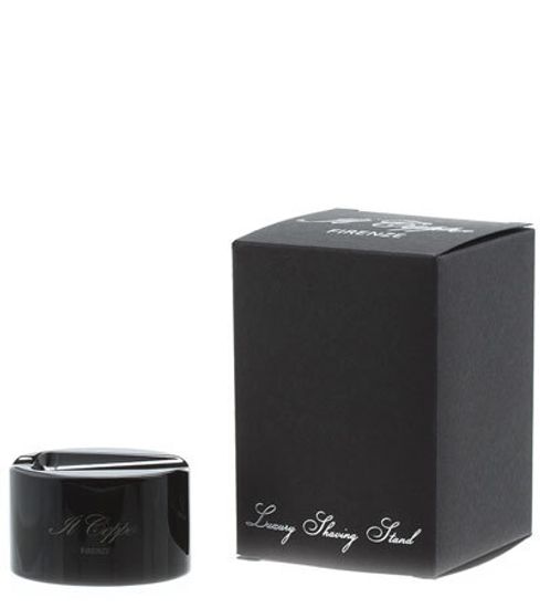 Подставка для помазка IL Ceppo, каучуковая смола, черный глянцевый цвет