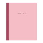 Тетрадь А5 96л. BRAUBERG на сшивке с корешком, клетка, обложка картон, Minimal, 405287