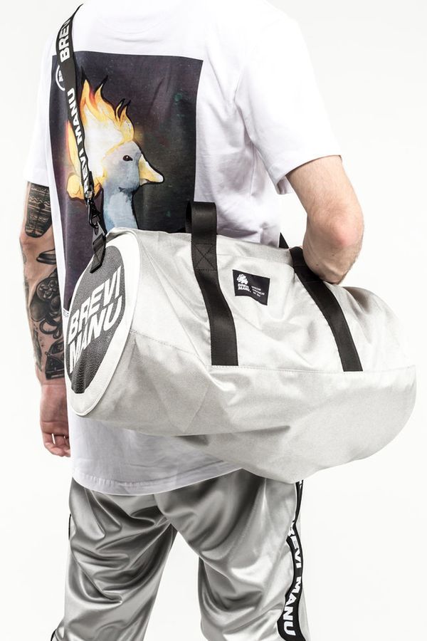 Сумка спортивная Серая - фото 9