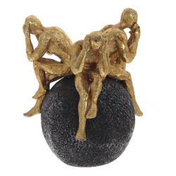 GAEM Фигурка декоративная "Три человека", L15 W15 H18 см