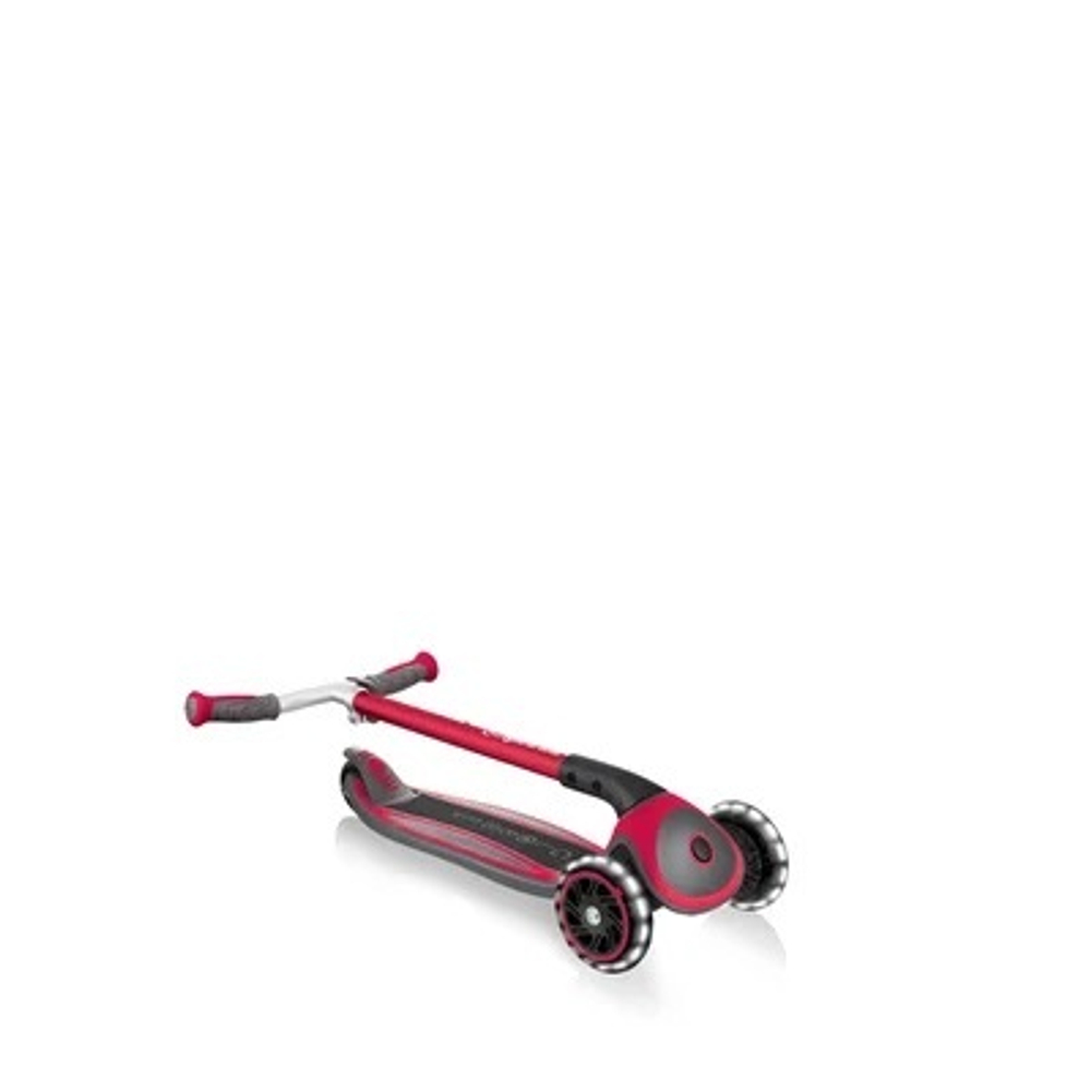 Самокат Globber Master Lights красный