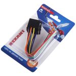 Разъем для автомагнитолы "Евро" ISO, гнездо сдвоенное, 1шт. REXANT