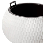 Кашпо Жемчужина 7л, белый
