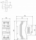 Устройство защитного отключения 1P Werkel Устройства защитного отключения W912P406