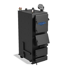 Твердотопливный котел длительного горения Huntel Hot 80