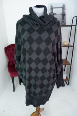 Свитер удлиненный BODY FLIRT уютный 52 размер