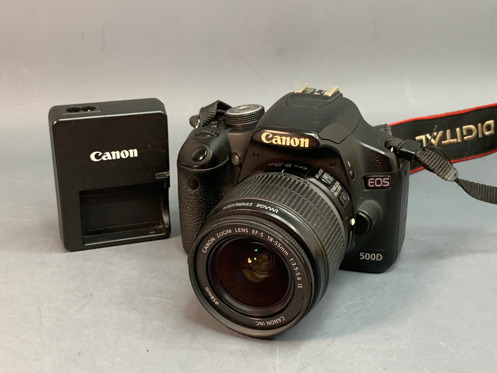 Canon EOS 500D kit 18-55mm 38.000 кадров