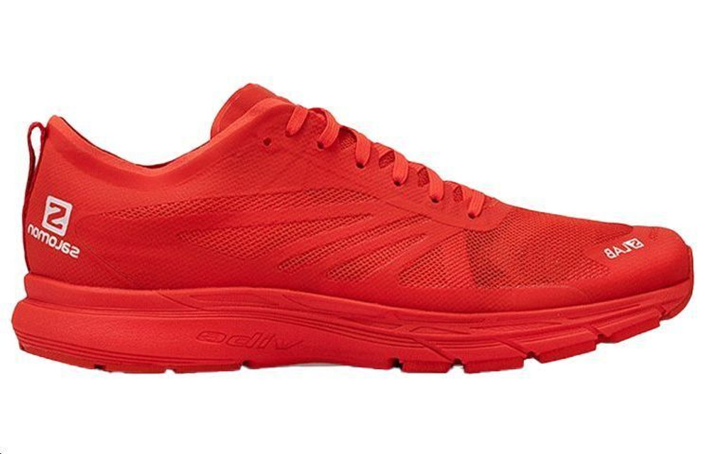 SALOMON Salomon Sonic 3 S-LAB sports comfortable fabric synthetic leather non-slip wear-resistant breathable low-top casual running shoes men's red