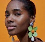 Крупные серьги-пусеты ZARA