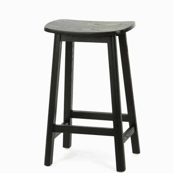 Полубарный стул Sed 66 см, черный