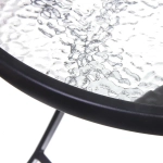 Стол складной круглый «Дачная симфония» DS-R60G, 60*70 см, черный