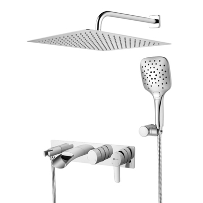 душевая система LEMARK Atlantiss "Тропический дождь", встраиваемая, хром LM3225C