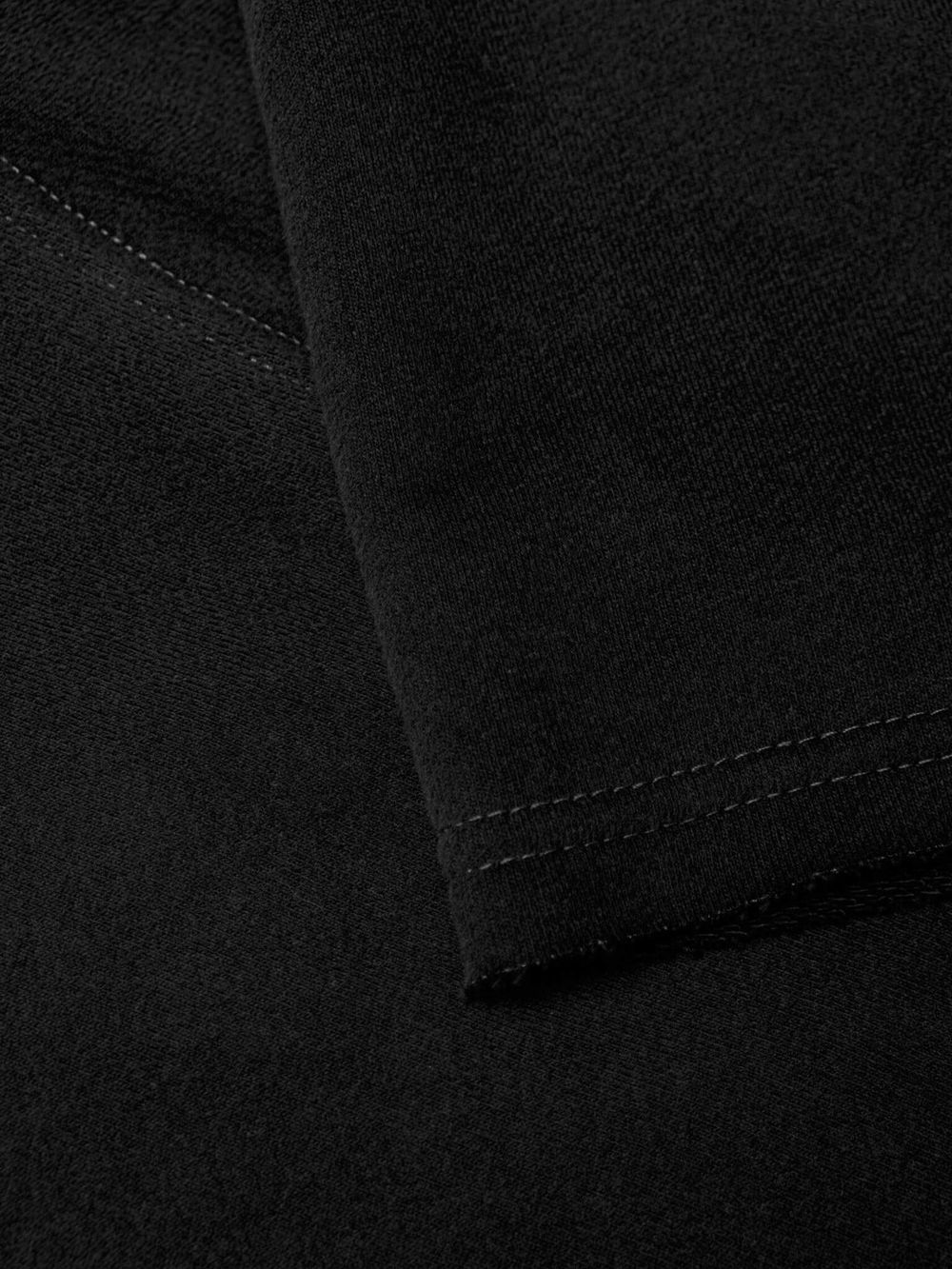 Толстовка Hardlunch Crew с коротким рукавом черная