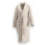 Женский халат из органического хлопка Anna | бежевый