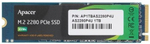 Накопитель SSD M.2 2280 Apacer AP1TBAS2280P4U-1 1024 ГБ