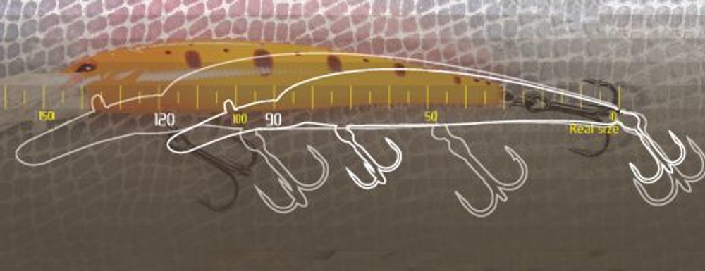 Воблер для рыбалки Usami Gansta