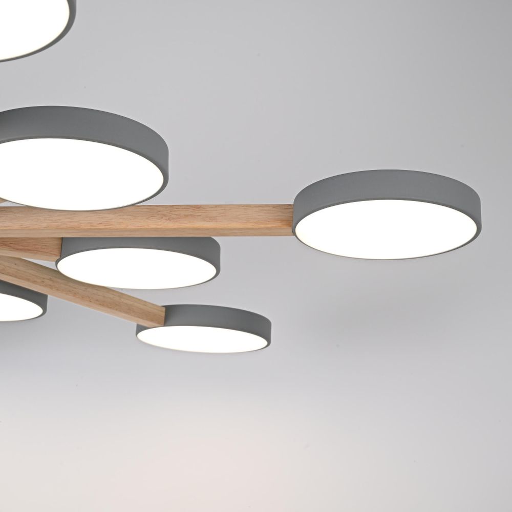 Потолочная Люстра Turna L12 Grey By Imperiumloft