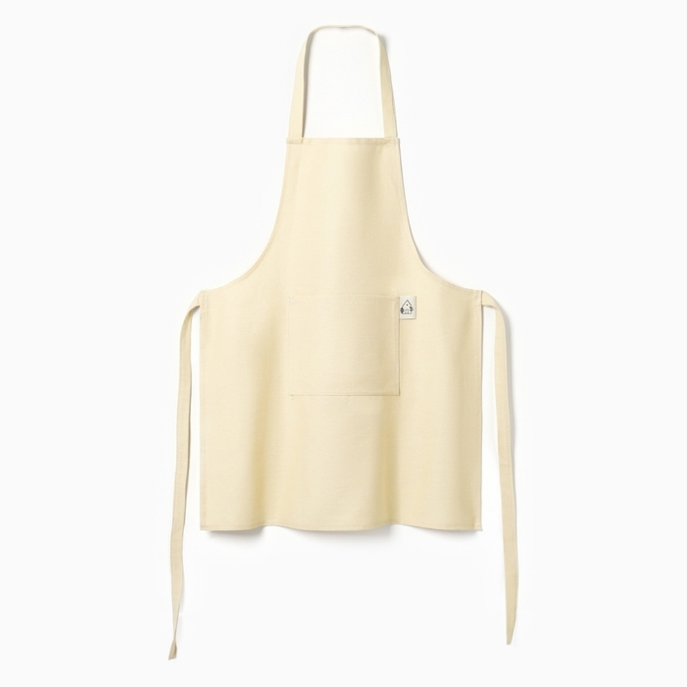 Фартук «Этель» Home, 60×70 см, молочный, 100% хлопок, саржа 250 г/м²