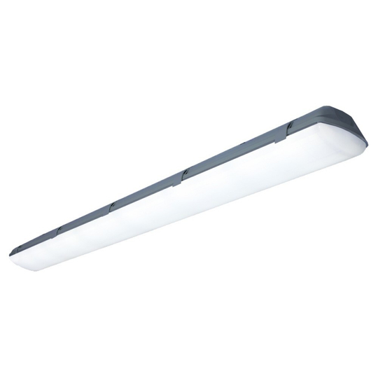 Светильник LED ДСП Айсберг 58W-7250Лм IP65 5000К опал с БАП 3ч 1262x124x85мм vs102-58-op-5k-li3h