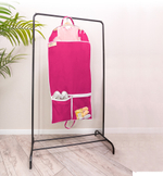 Чехол детский с карманами длинный 110х50 (фуксия)