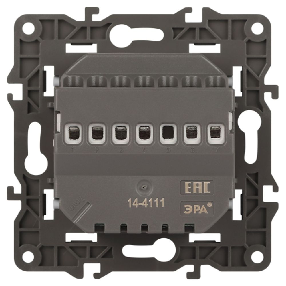 Терморегулятор ЭРА Elegance 14-4111-16 универс.230В-Imax16А, титан