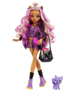 Кукла Monster High — Clawdeen Wolf с питомцем HHK52