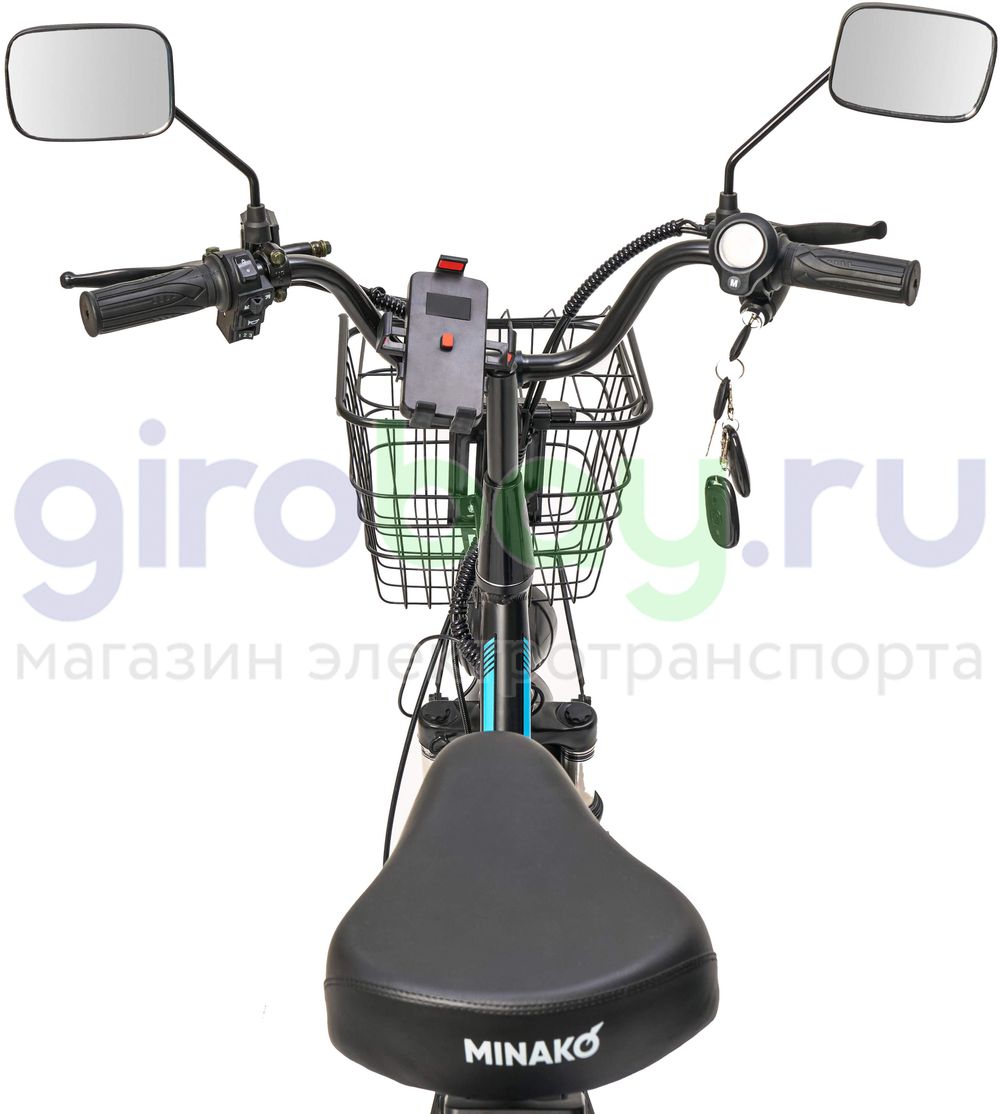 Электровелосипед Minako V.8 PRO Black (60V/13Ah) версия 2026 года фото №9