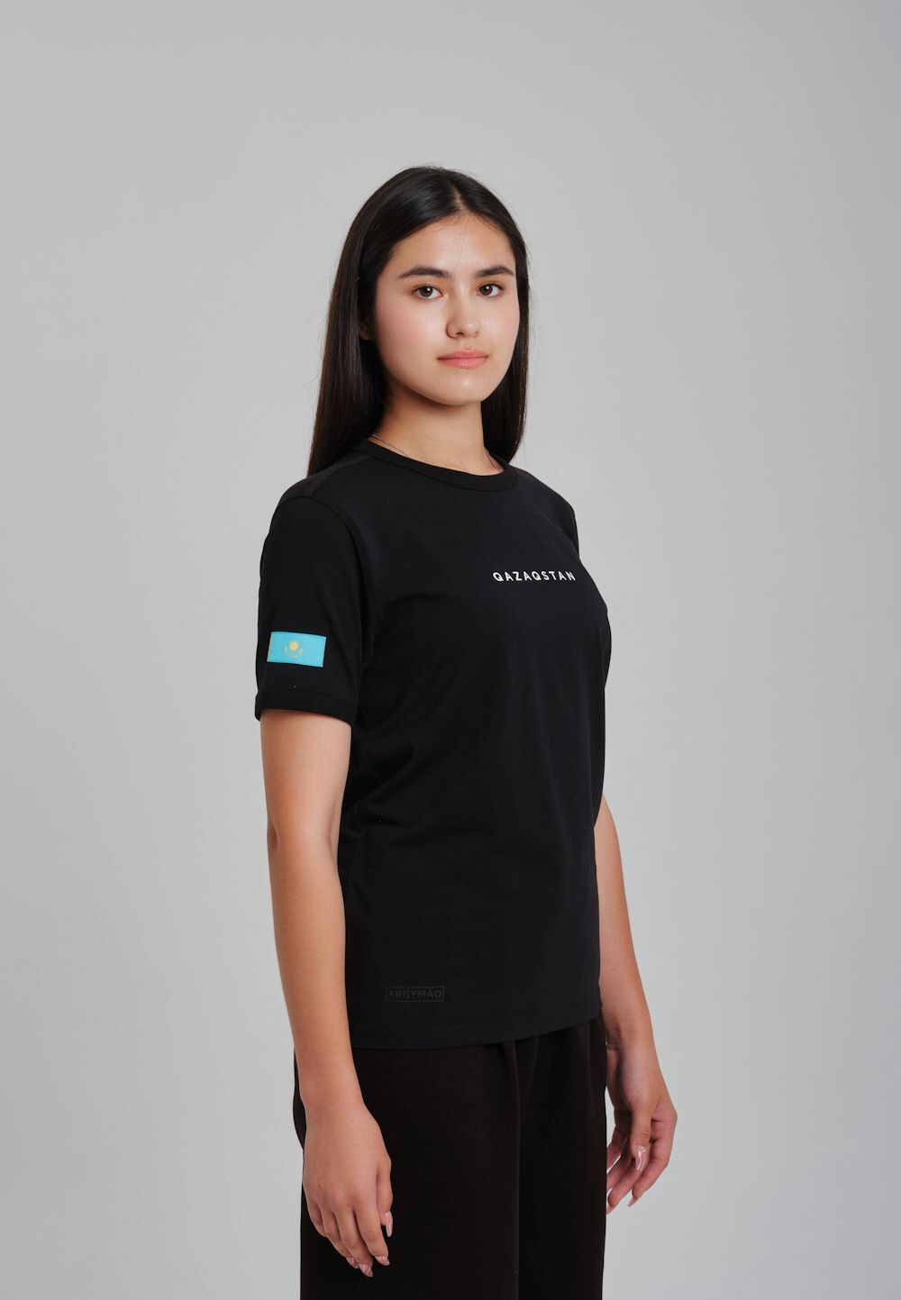 Футболка QAZAQSTAN BLACK/WHITE (ONLY ONLINE)