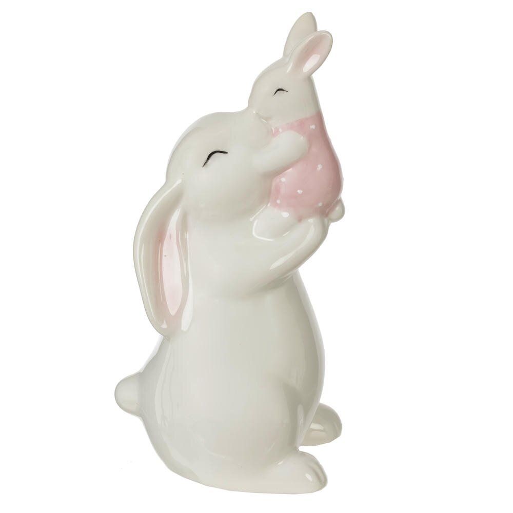 GAEM Фигурка декоративная "Зайцы", L8,5 W9,5 H18 см