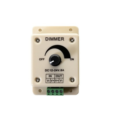 Диммер с потенциометром 12-24V, 96-192W, 8А