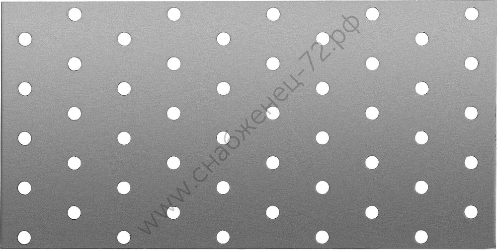 ЗУБР ПС-2.0 100х200 х 2 мм, соединительная пластина, цинк (310256-100-200)