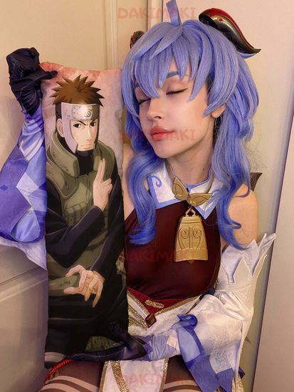 Мини дакимакура Ямато и Какаши Хатаке из Наруто арт. M0568, 60х20 см